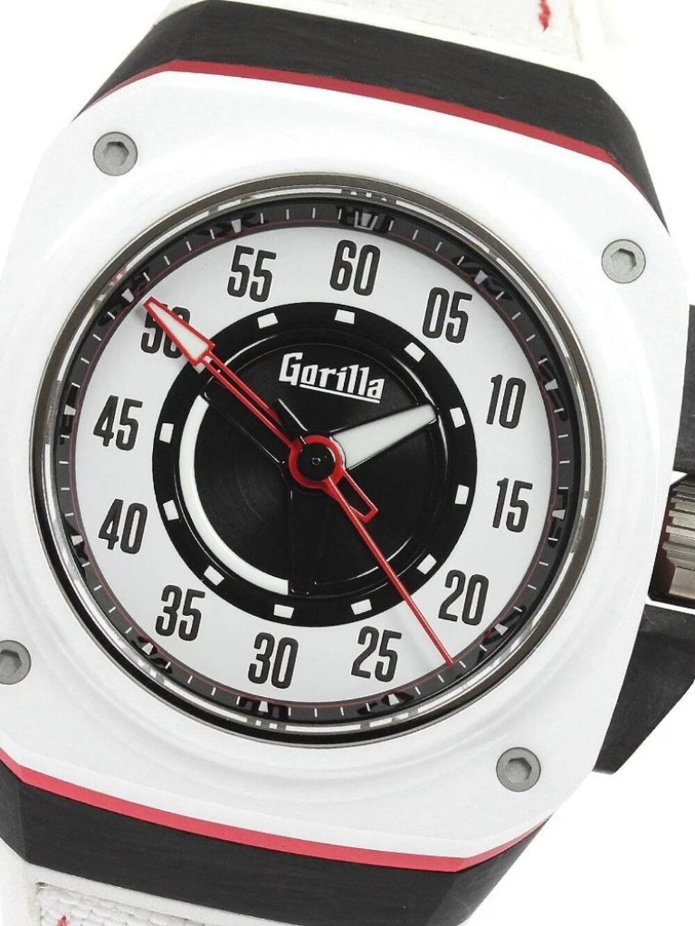Gorilla Fastback RS FBY2.1 White / black Dial Automatic Men's Watch